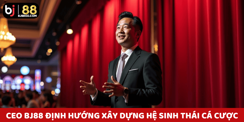 CEO BJ88 Nguyên MR đang định hướng xây dựng hệ sinh thái cá cược số toàn diện.
