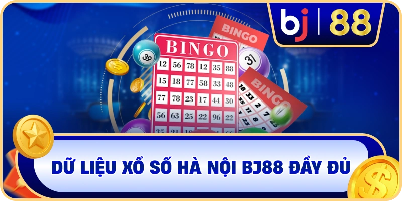 Dữ liệu xổ số Hà Nội BJ88 đầy đủ